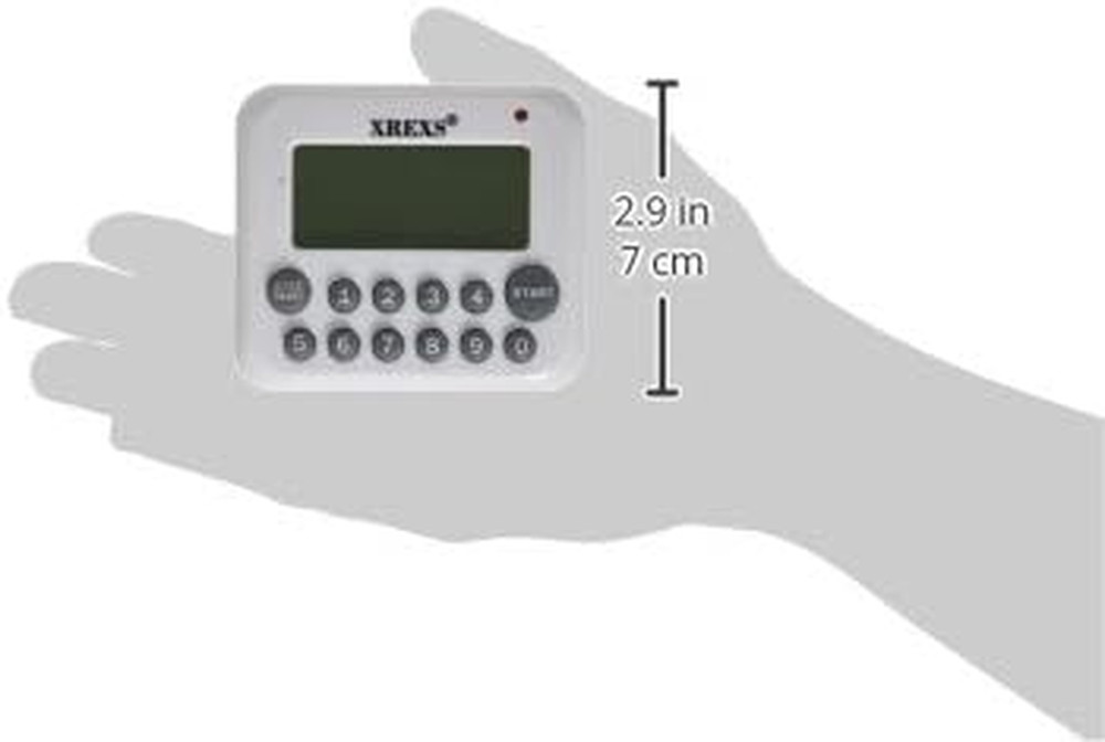 Digital Kitchen Timer Magnetic Countdown up Cooking Timer Clock with Magnet Back