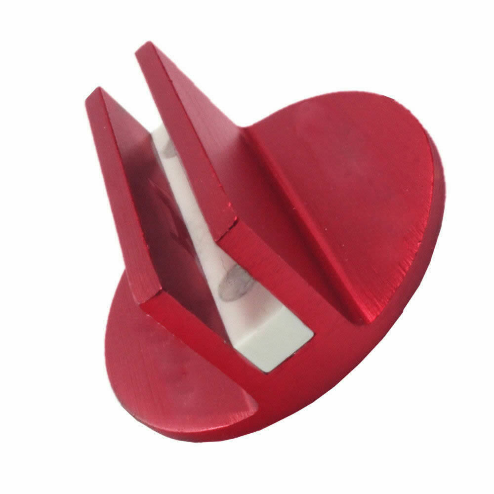 2Pcs Universal Floor Jack Disk Rubber Pad Adapter Tool Billet Aluminum