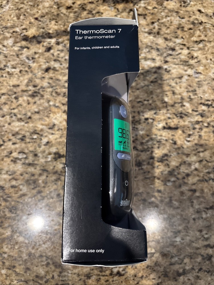 Braun Thermoscan 7 Ear thermometer Precision Professional Technology *Open-Box*
