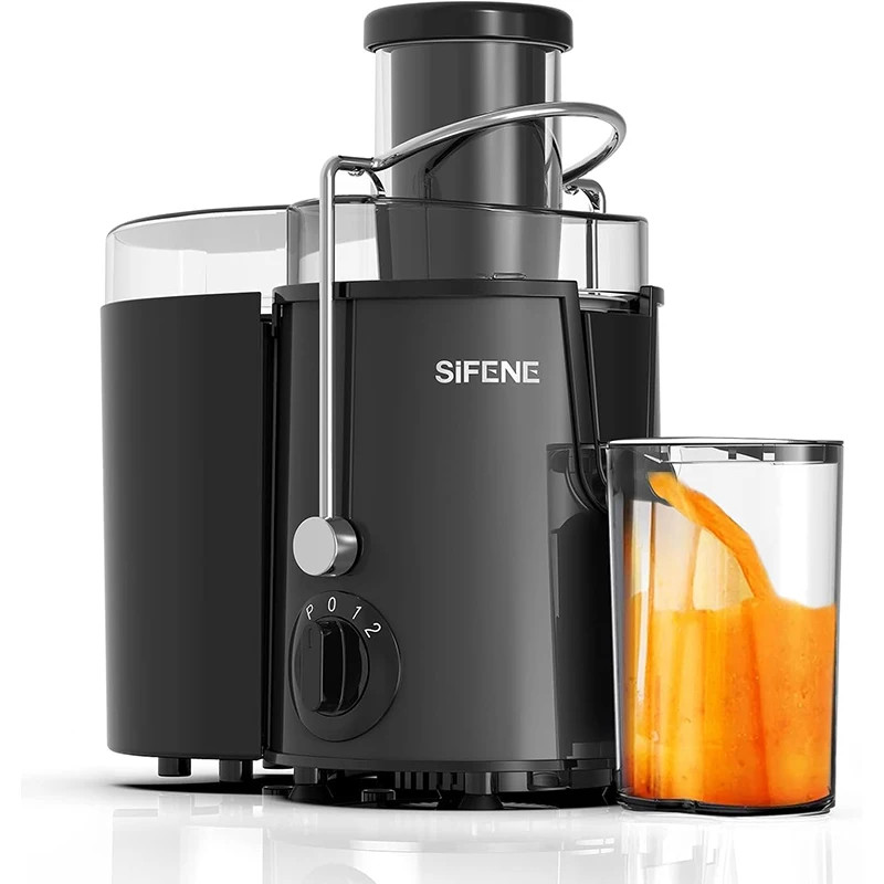 Easy-Clean Juicer,3" Wide Feed for Rapid Fruit&Vegetable Juicing,3Speed Settings
