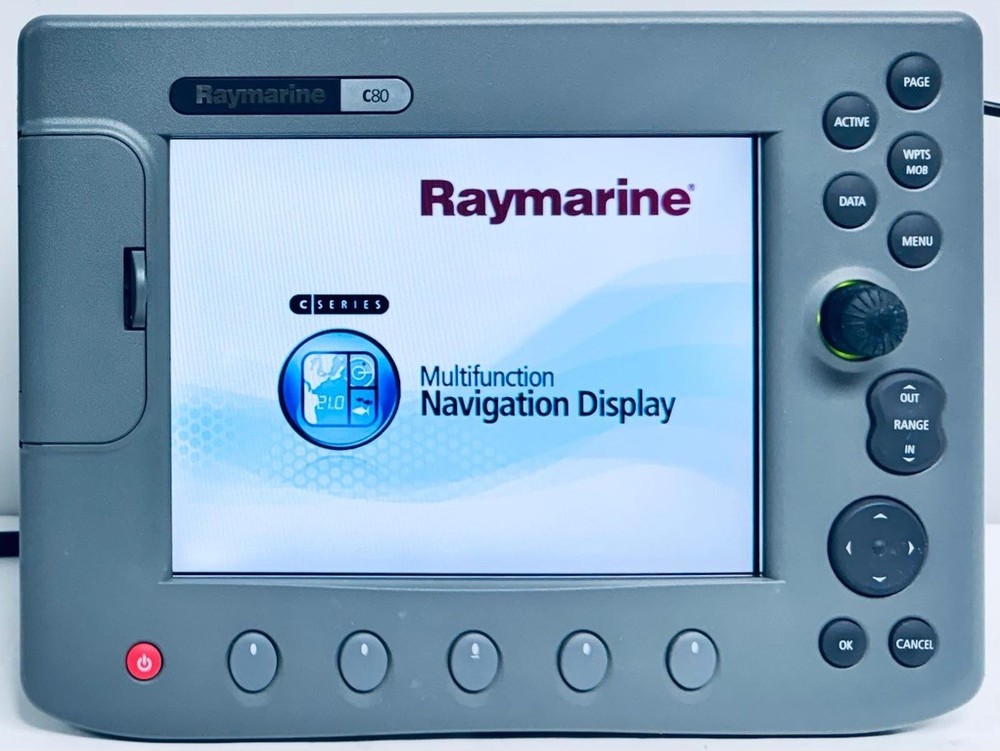 Raymarine C80 GPS Fishfinder & Radar 8.4" Multi Functional Display