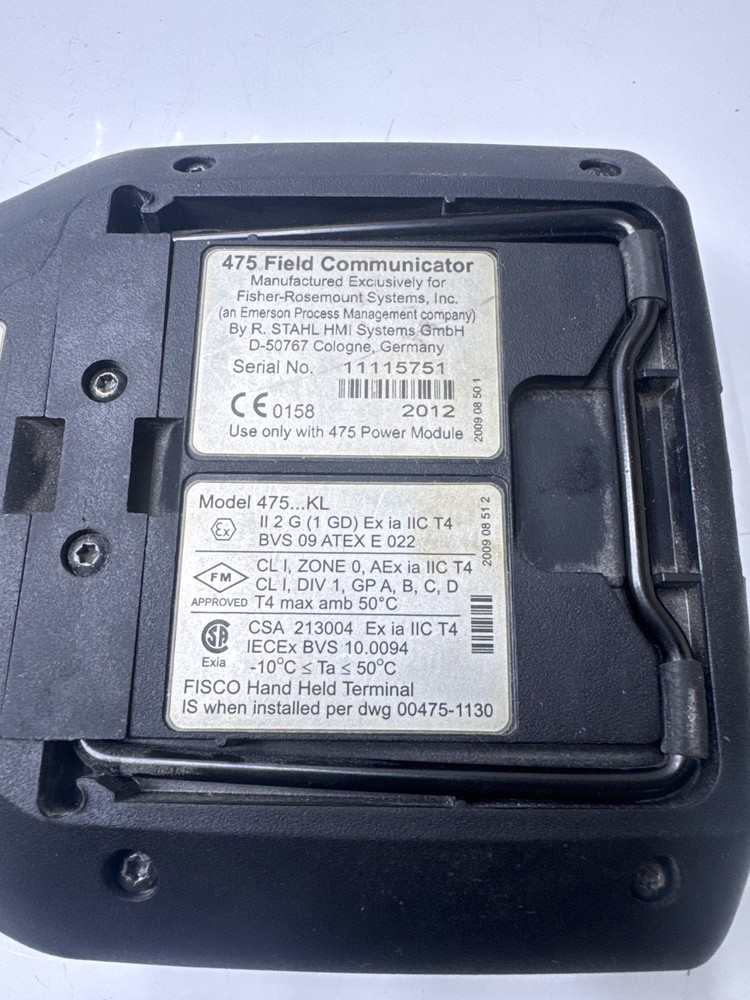 Emerson 475 Field Communicator HART (without any accessories)