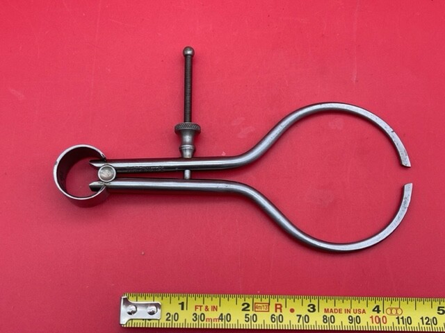 Starrett 275-5 Toolmaker's Spring-Type Outside Caliper, 5" Vintage Item
