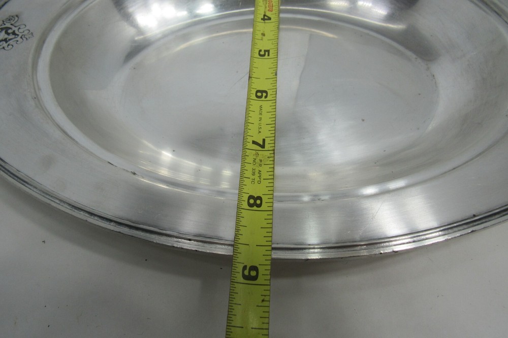 Wm Rogers & Sons Princess Silverplate Serving Dish Bowl Plate