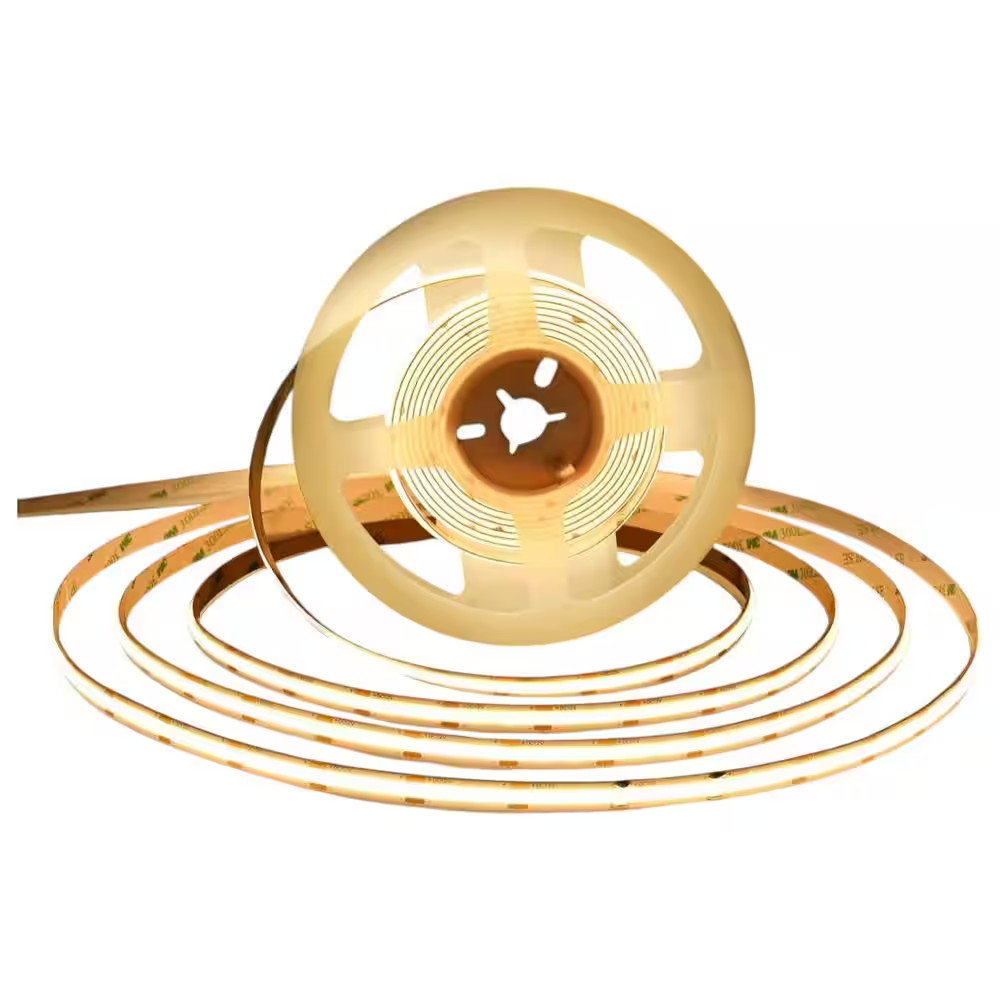 16.4 Ft. Plug-In Cuttable Dimmable Integrated LED Flexible Strip Light 3000K War
