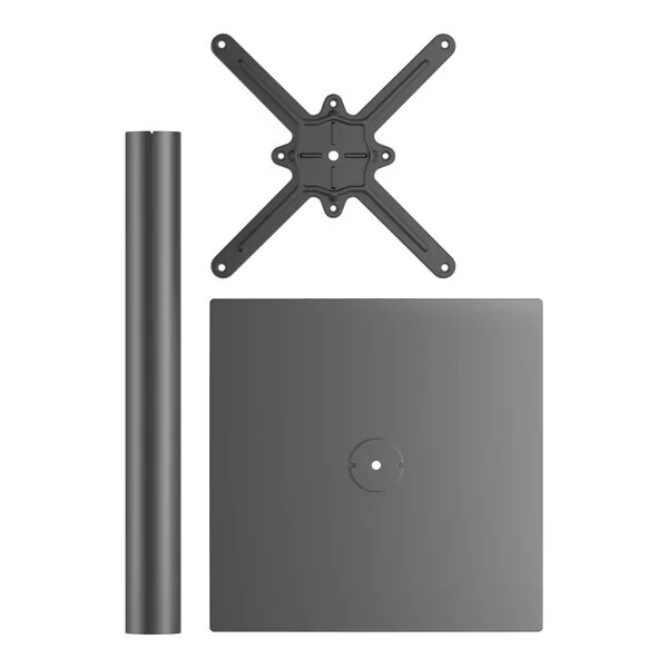 18'' Square Restaurant Table Base with 3'' Dia. Standard Height Column
