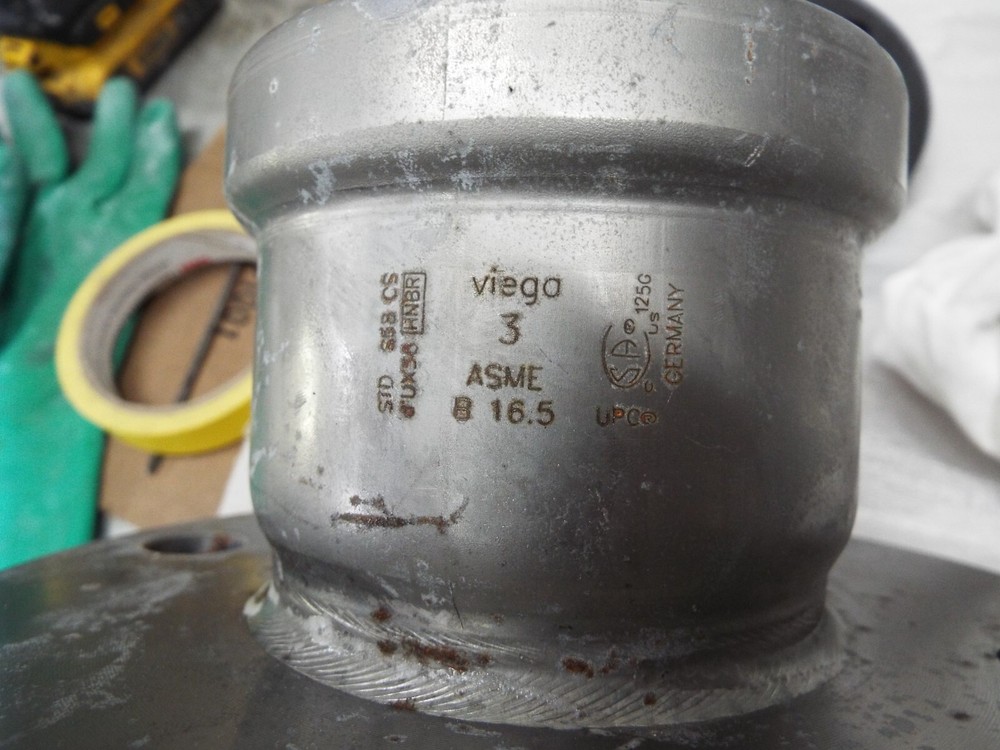 Viega 3" Mega Press Flange