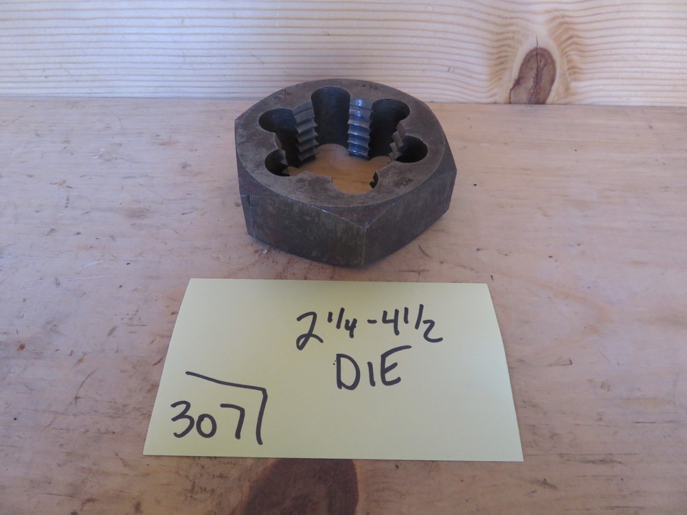 2 1/4 "-4 1/2 Hex Die (#307-77)