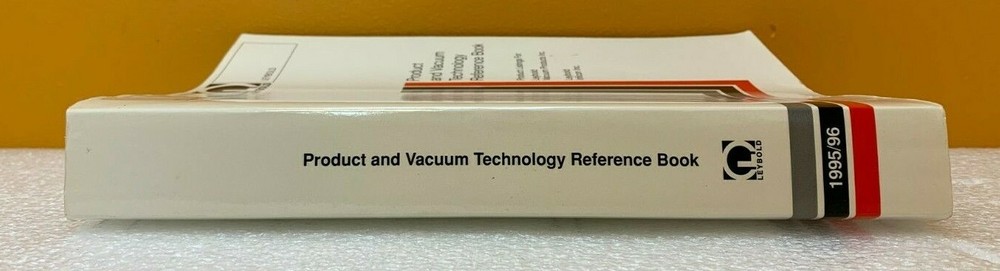 Leybold Inc. 1995/96 Product & Vacuum Technology Reference Book (Catalog).