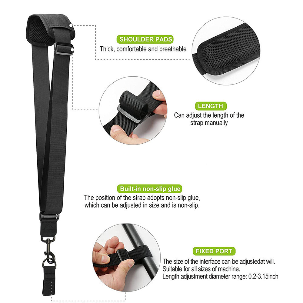 Universal Trimmer Shoulder Strap Harness Weed Eater Grass Edger Lawn Adjustable
