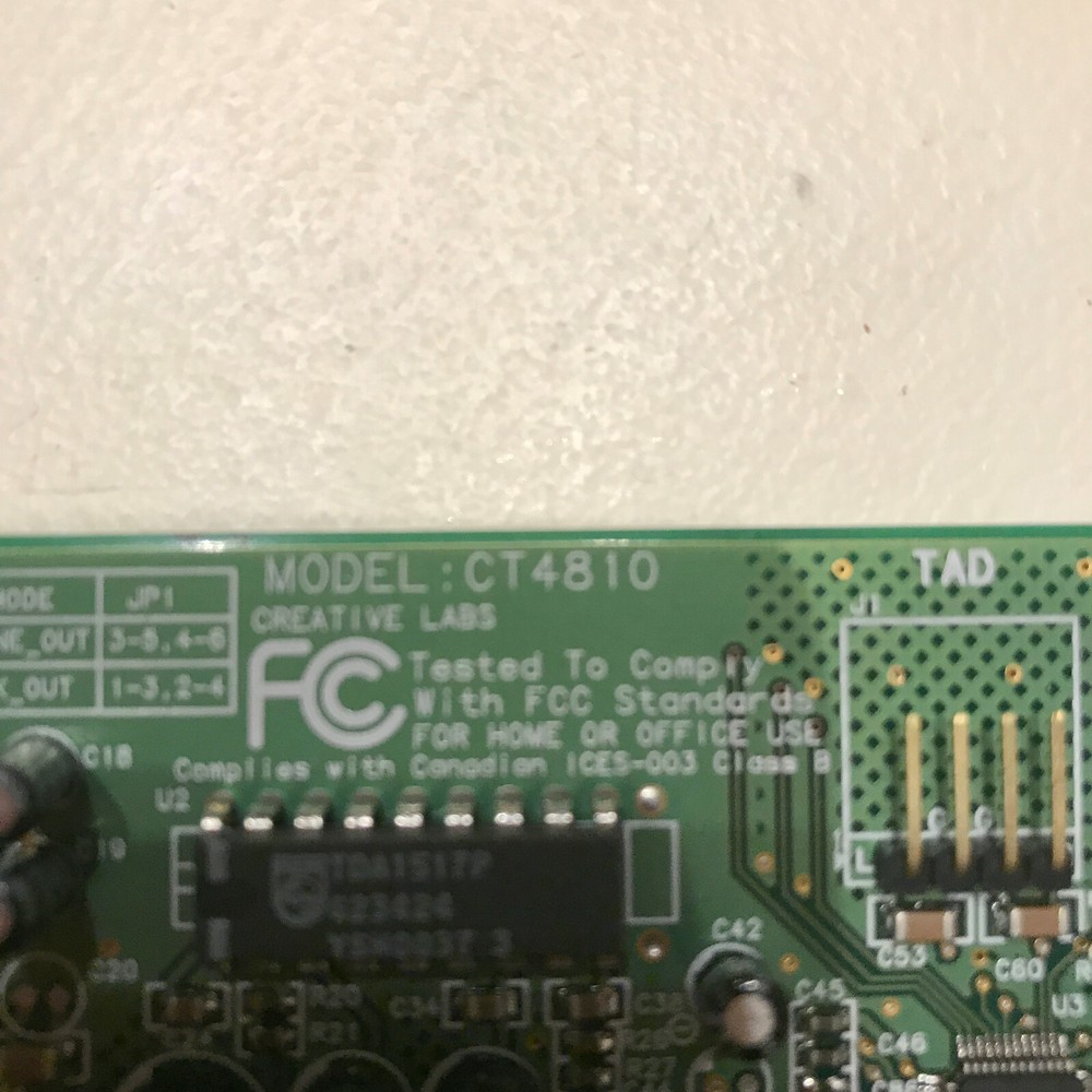 Creative PCI (CT-4810) Sound Card