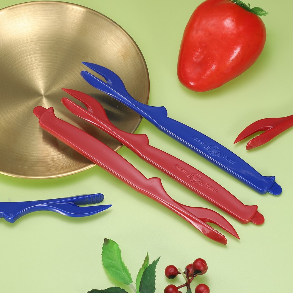 40Pcs Crusher Forks/Bits Crusher Wholesale (Red)
