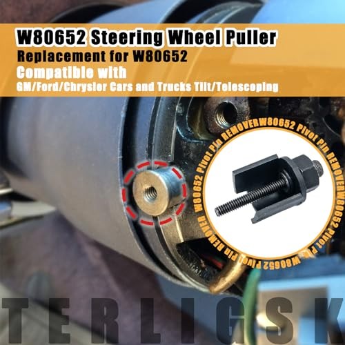 W80652 Performance Tool Steering Wheel Puller Universal Replacement for
