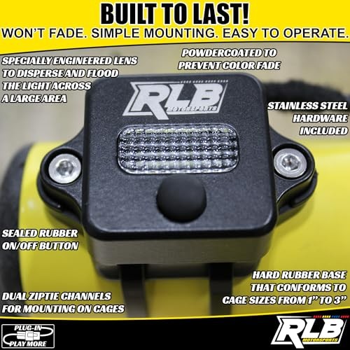Dome Light for UTV, Golf Cart, Offroad Vehicles, Interior LED Dome Light with