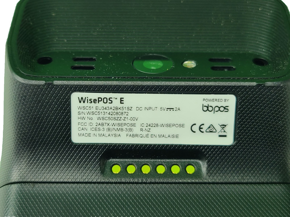 Stripe BBPOS WisePOS E WSC51 Touchscreen Card Reader Terminal Read!