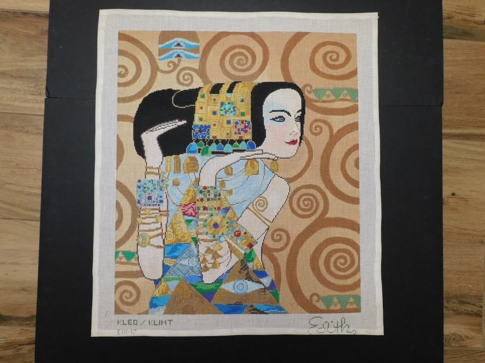 Expectations by Klimt/Edith CP3928 Stitch Painted Needlepoint