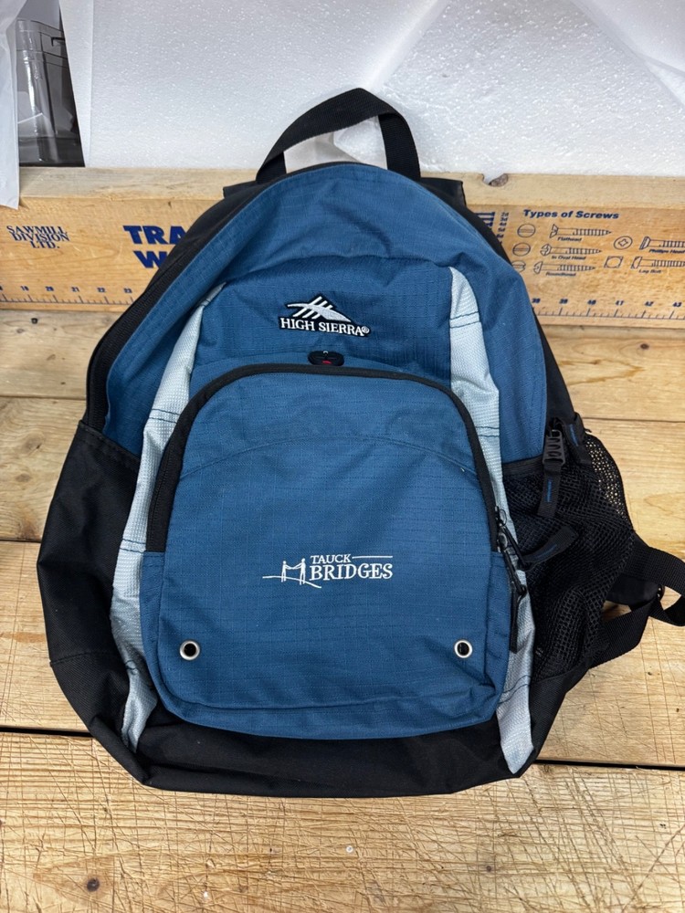 High Sierra backpack Blue/Black