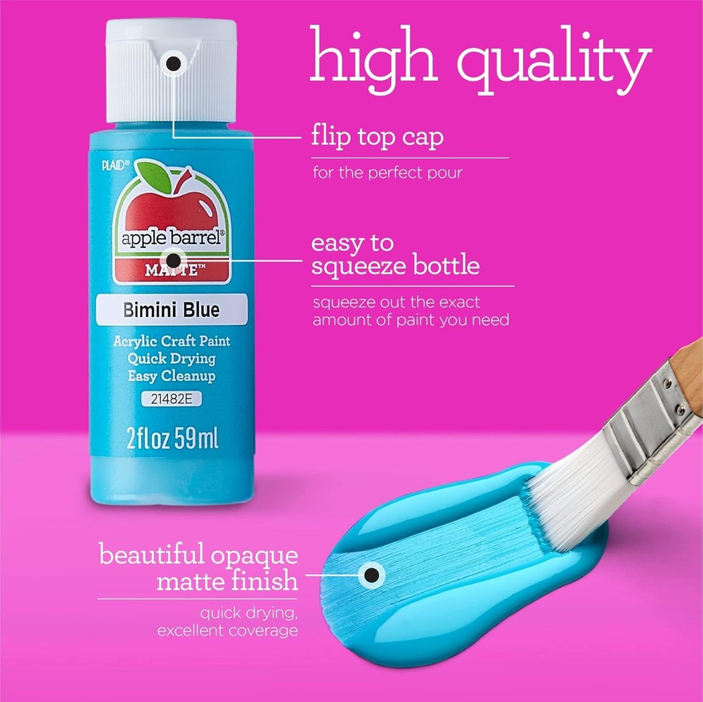 Apple Barrel 2oz Antique White Acrylic Paint – Multi Surface Use