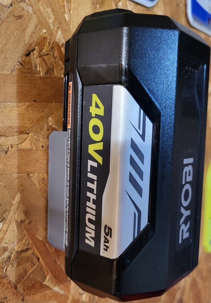 Ryobi 40V Battery Hanger / Wall Mount - 3D Printed