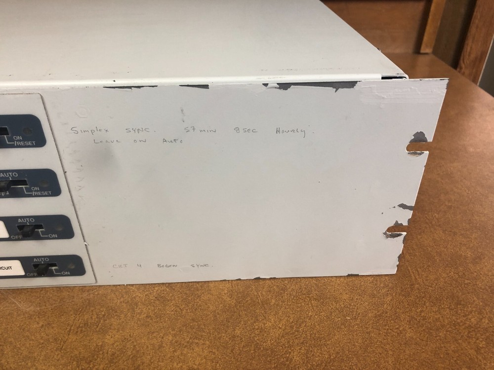 National Time MC100 Master Clock