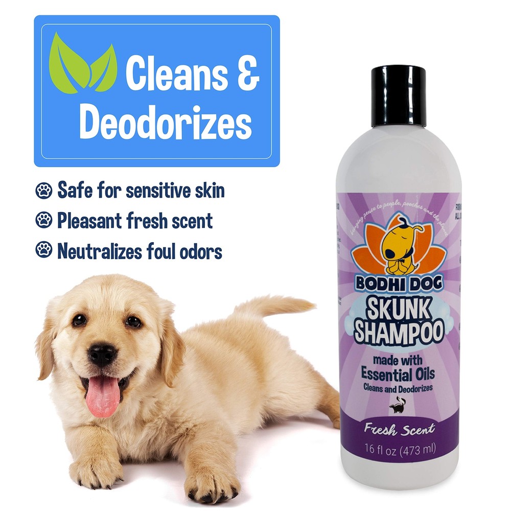 Skunk Shampoo | Skunk Smell Odor Remover Cleans & Deodorizes Using Essential ...