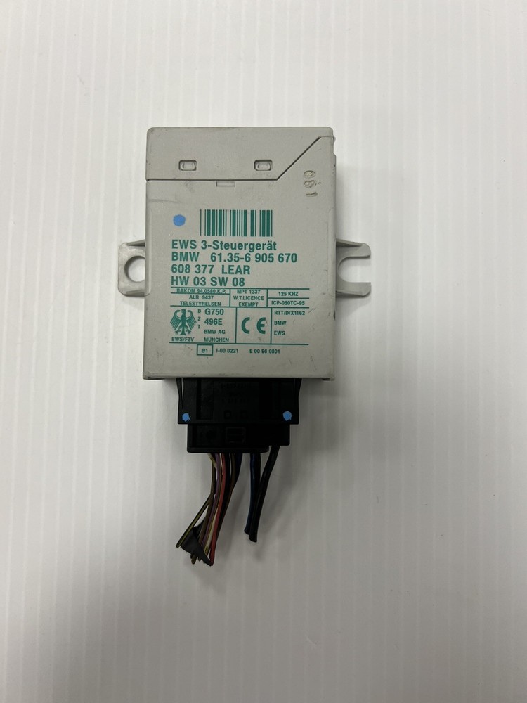 🚘 2001-2005 BMW E38 E39 E46 E53 IMMOBILIZER CONTROL MODULE OEM 6905670