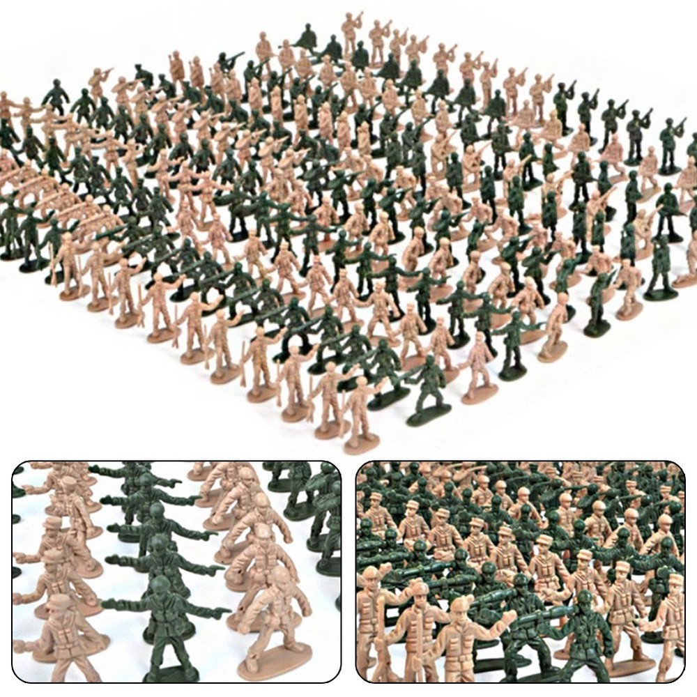 Useful Character Model Sand Table Table Game War Game 100Pcs 4cm Figures