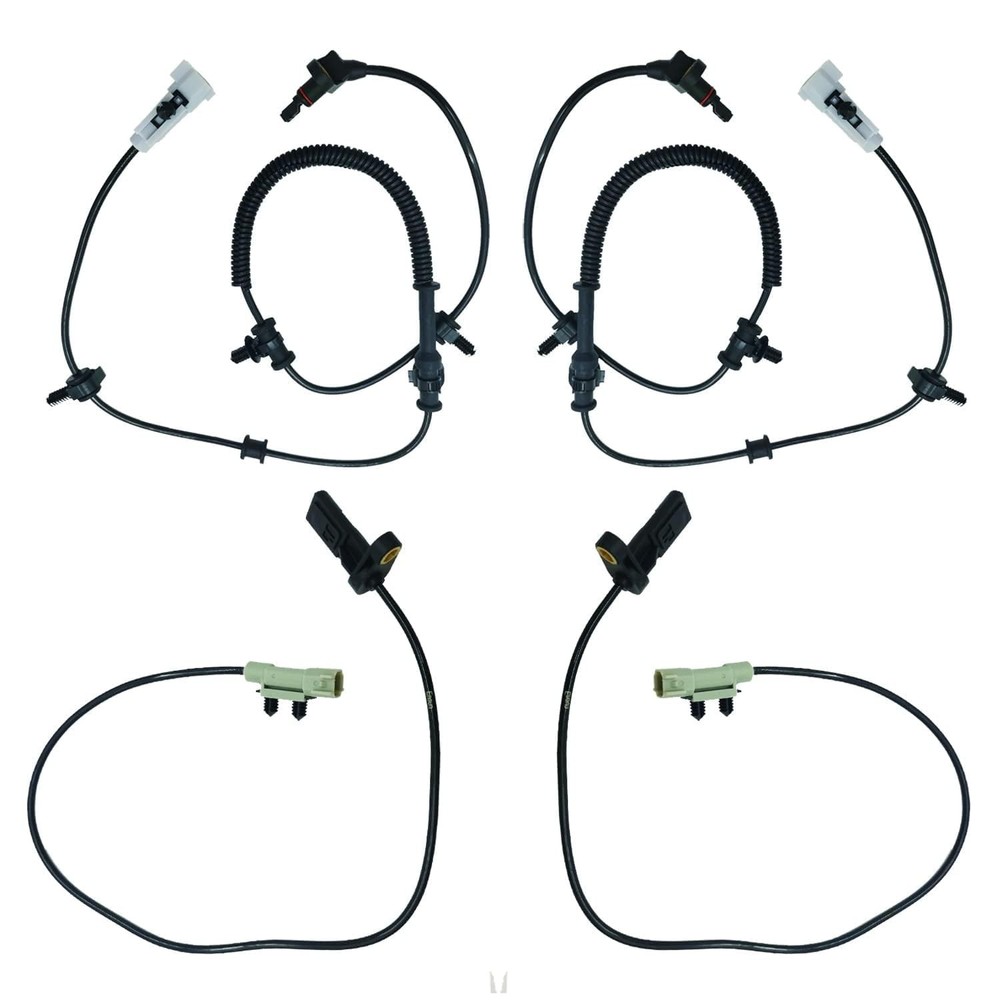 ABS Wheel Speed Sensor Front Rear Left Right Replacement for Commander 2006-2...