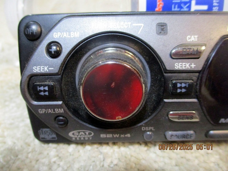 SONY CDX-GT500 STEREO FACEPLATE ONLY