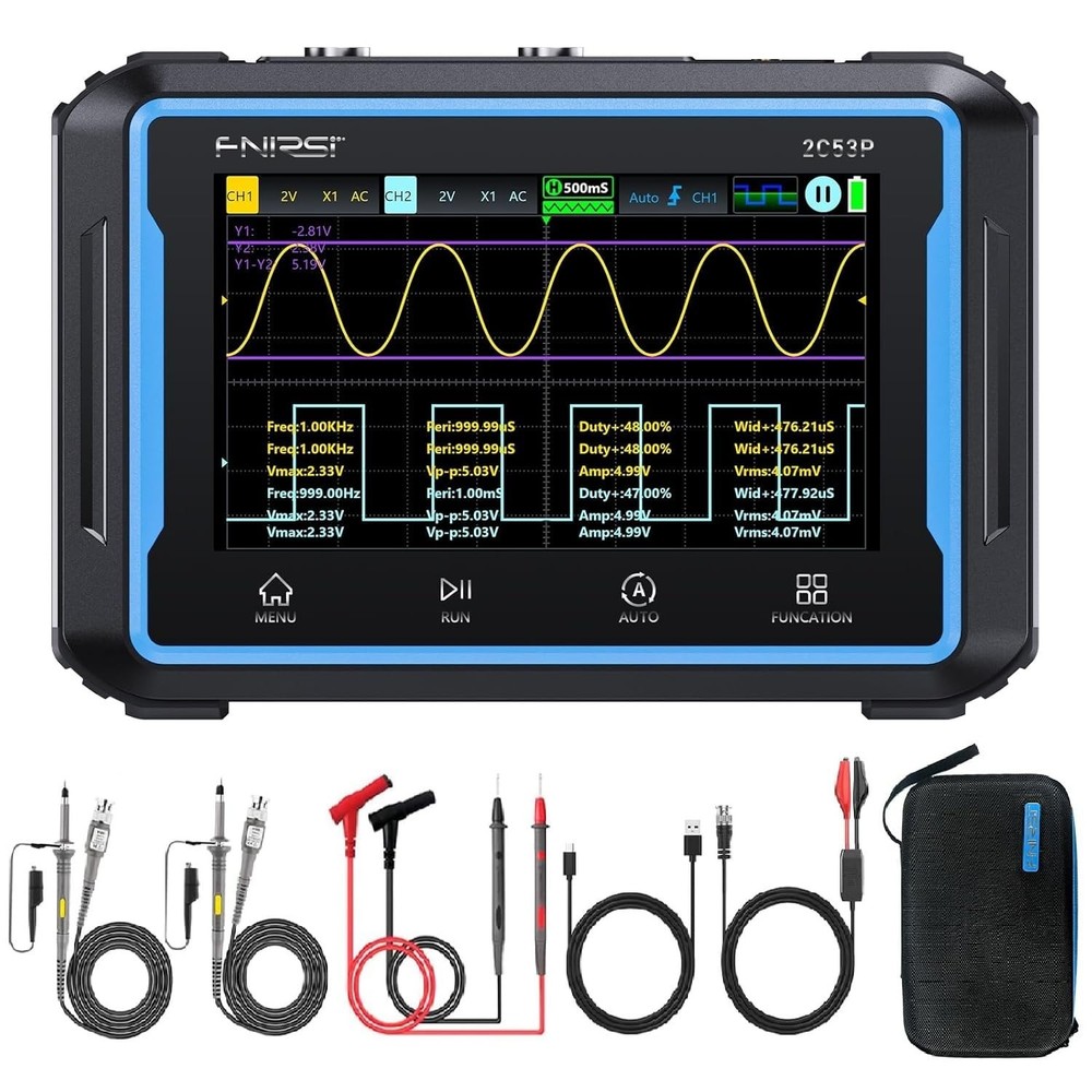Portable Oscilloscope Multimeter Signal Generator