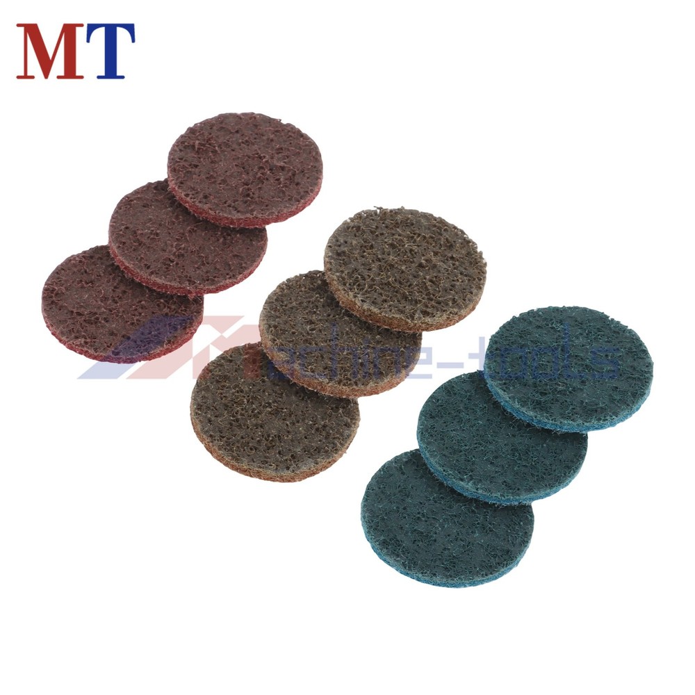 2" Surface Conditioning Sanding Discs Quick Change Fine Medium Coarse - 150 Pack