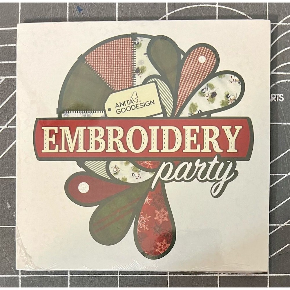 Anita Goodesign Embroidery Party CD 15 Projects