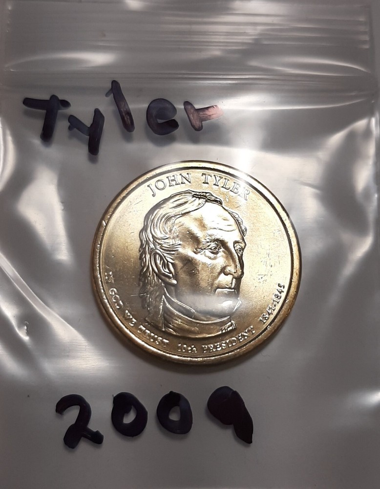 2009-D President John Tyler Dollar