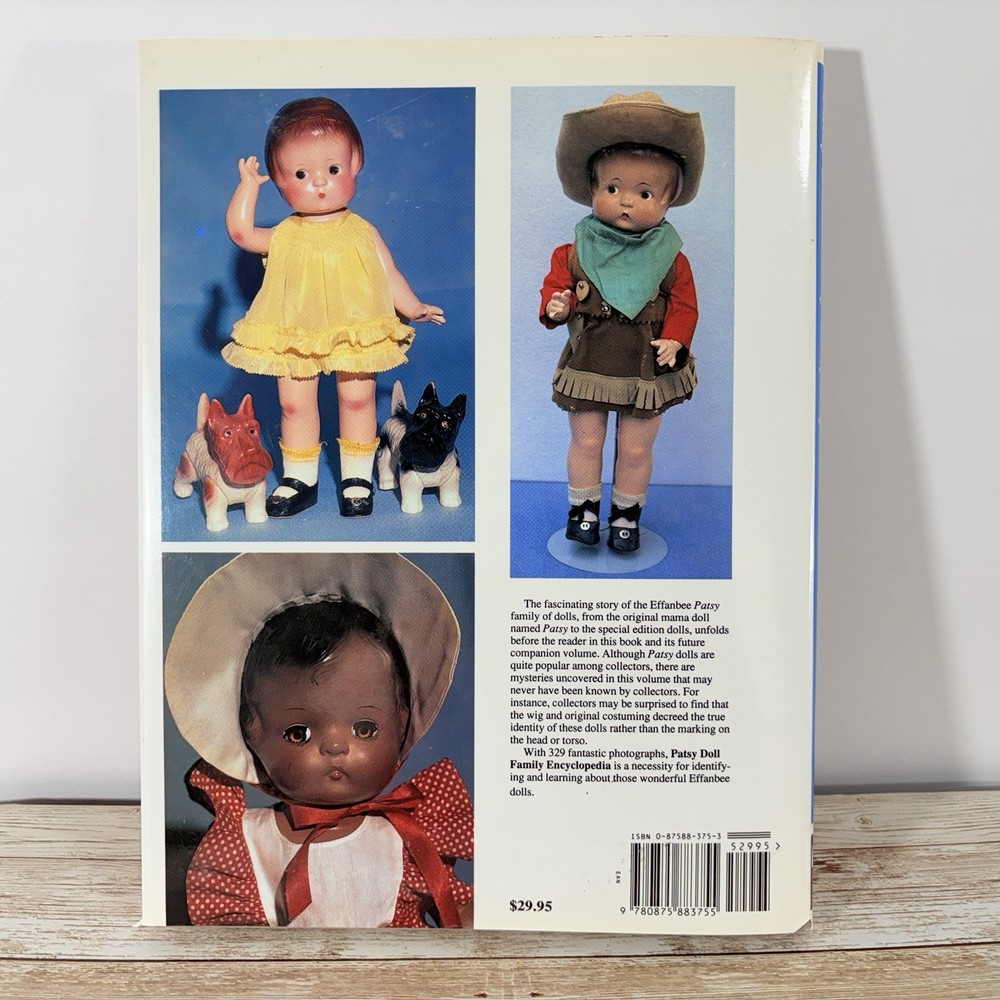 Patsy Doll Family Encyclopedia Vol 1 Schoonmaker HC Second Printing 1995
