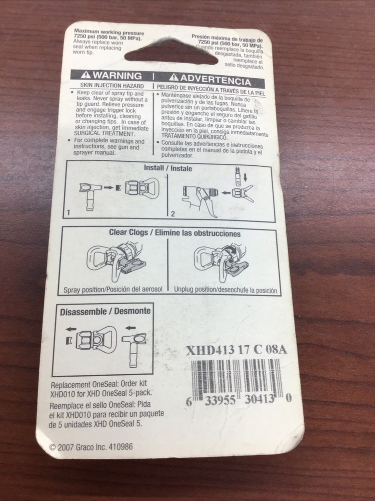 Graco XHD413 RAC SwitchTip