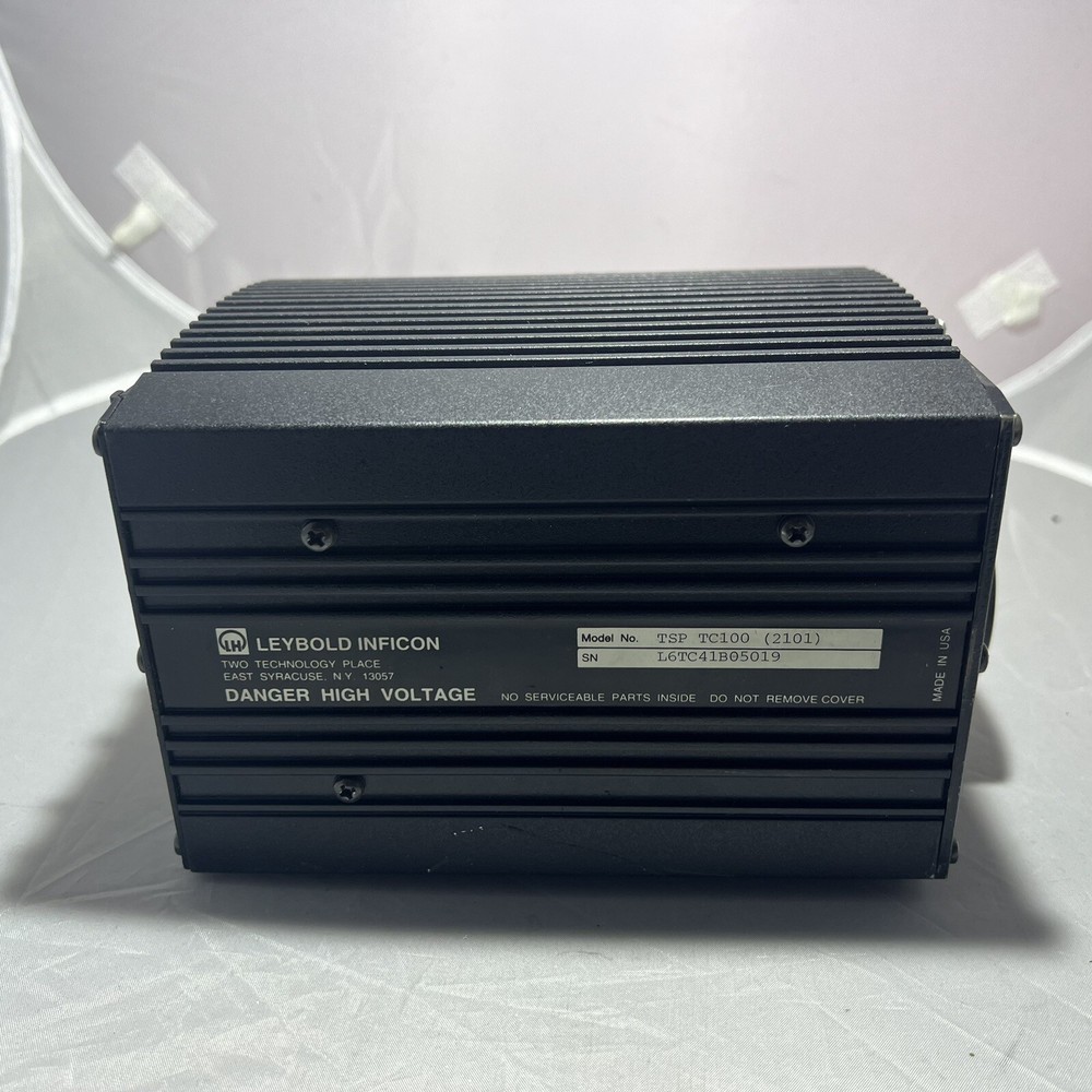 Leybold Inficon Transpector TSP TC100 (2101) Residual Gas Analyzer