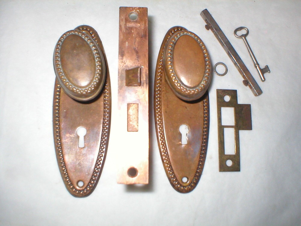 Antique Victorian Era Door Hardware