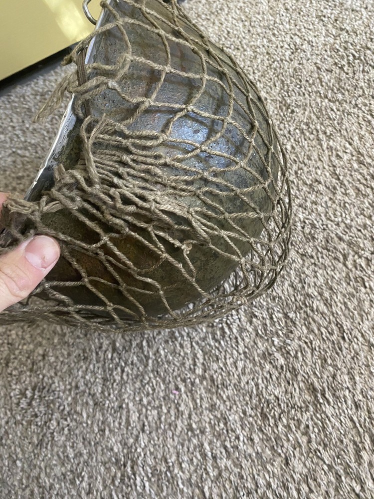 Ww2 M1 Helmet Front Seam With Liner