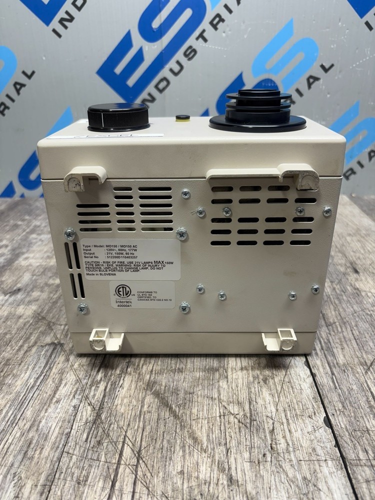 EXCEL TECHNOLOGIES MO150 HALOGEN LIGHT SOURCE ILLUMINATOR 150W 21V FIBER OPTIC