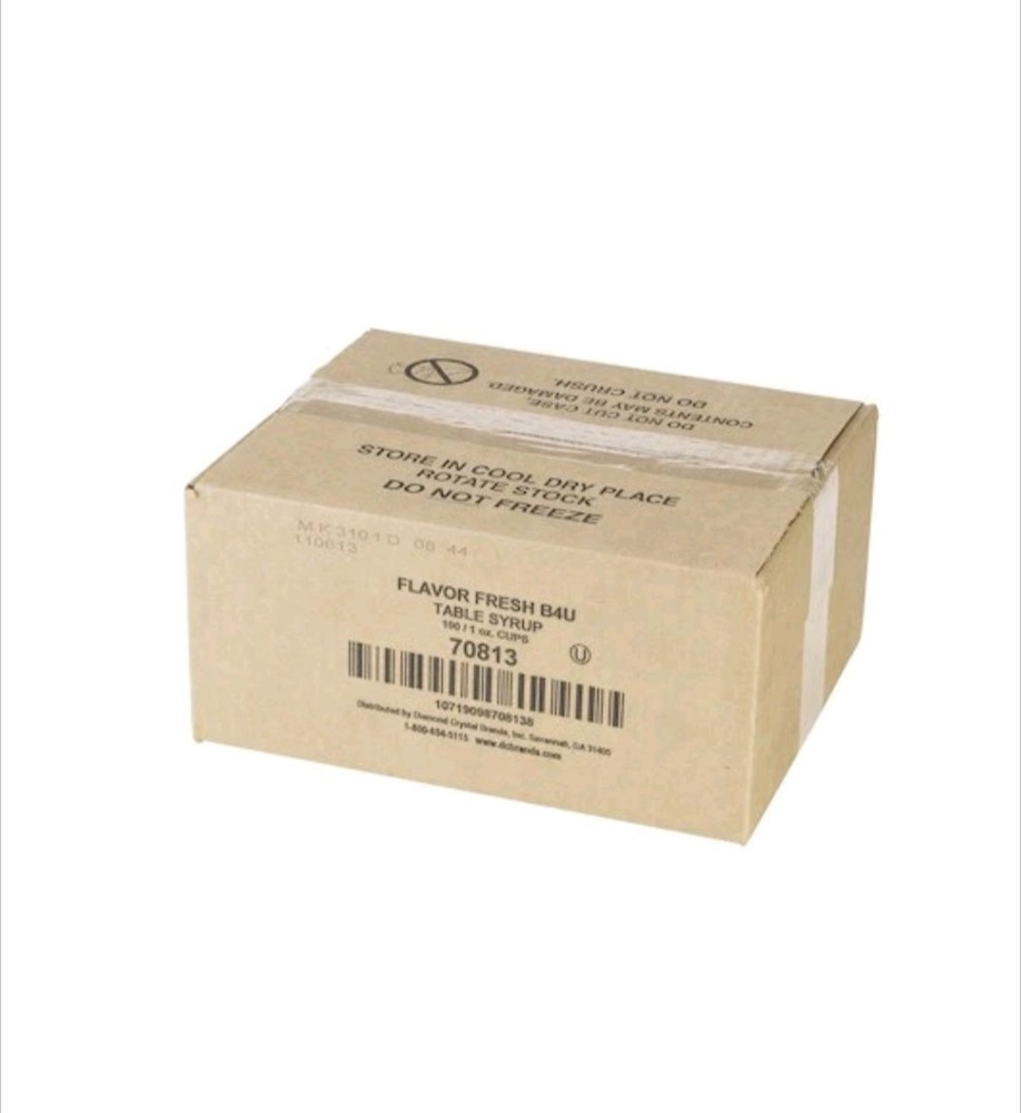 Flavor Fresh Syrup, 1 Ounce, 100 Per Case