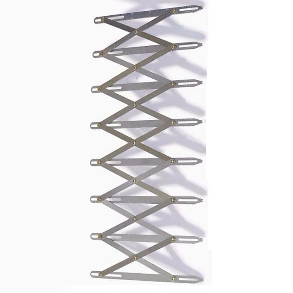 Adjustable Sewing Gauge Tool for Curtain Crafting and Button Placement