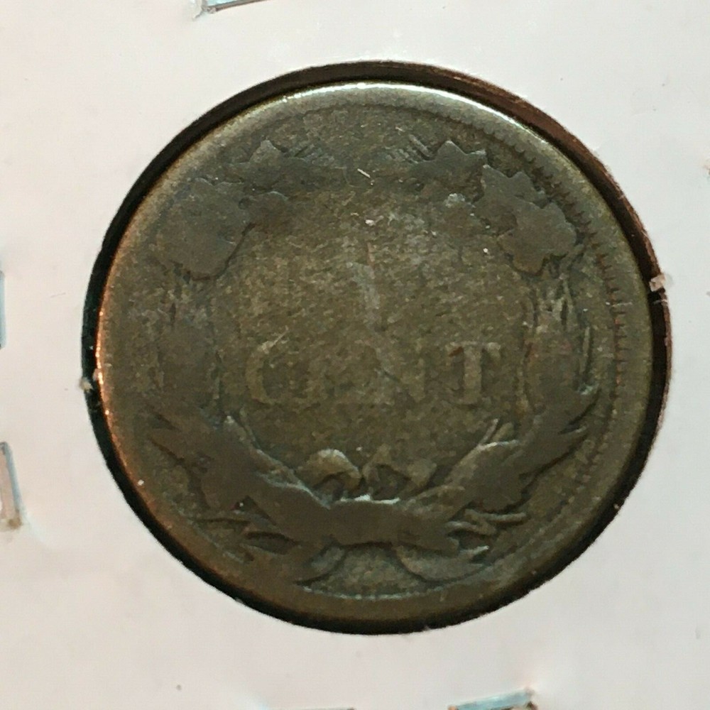 1858 Good Flying Eagle Cent Nice Coin Combined Shipping