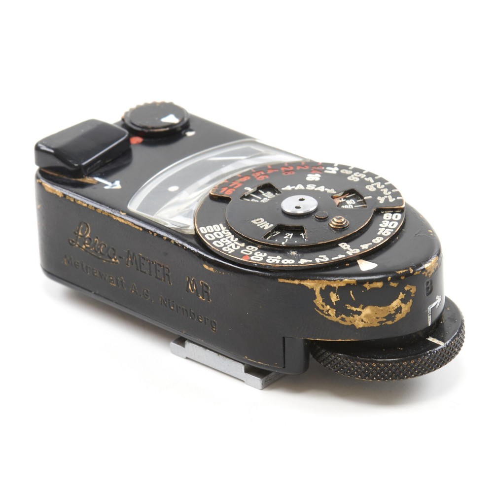 LEICA MR-4 LIGHT METER BLACK PAINT #4828