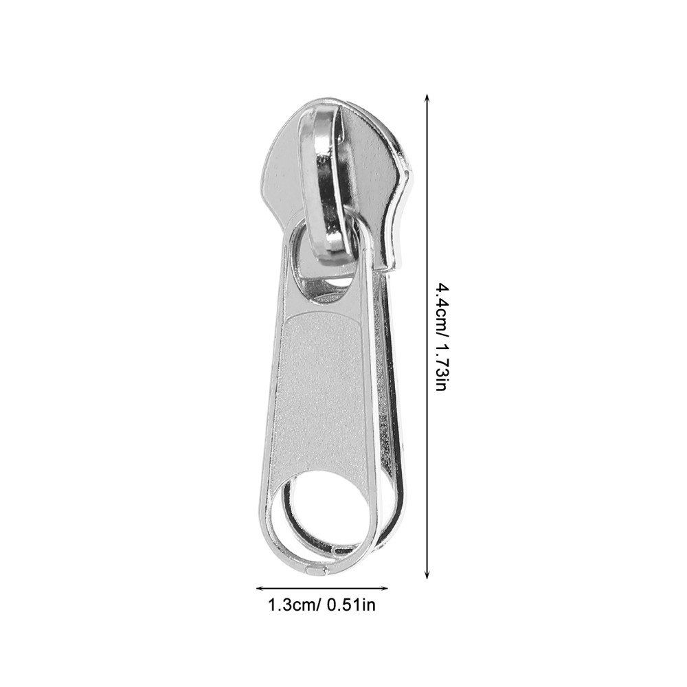20 Pcs Detachable Zipper Slider Puller Replacement Kit Repair for Jackets