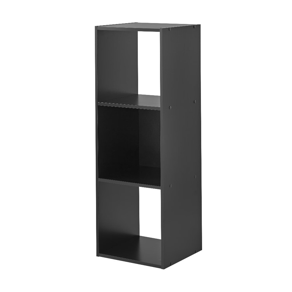 3 Cube Storage Organizer, Black