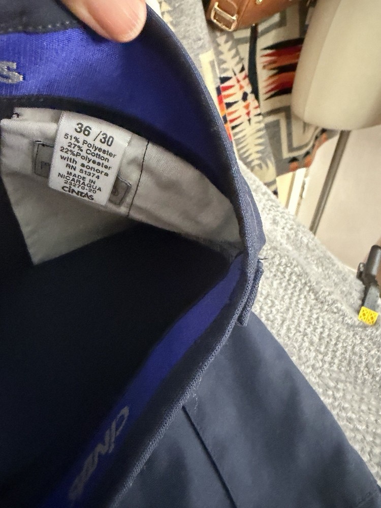 cintas work pants 36x30 new comfort flex pro
