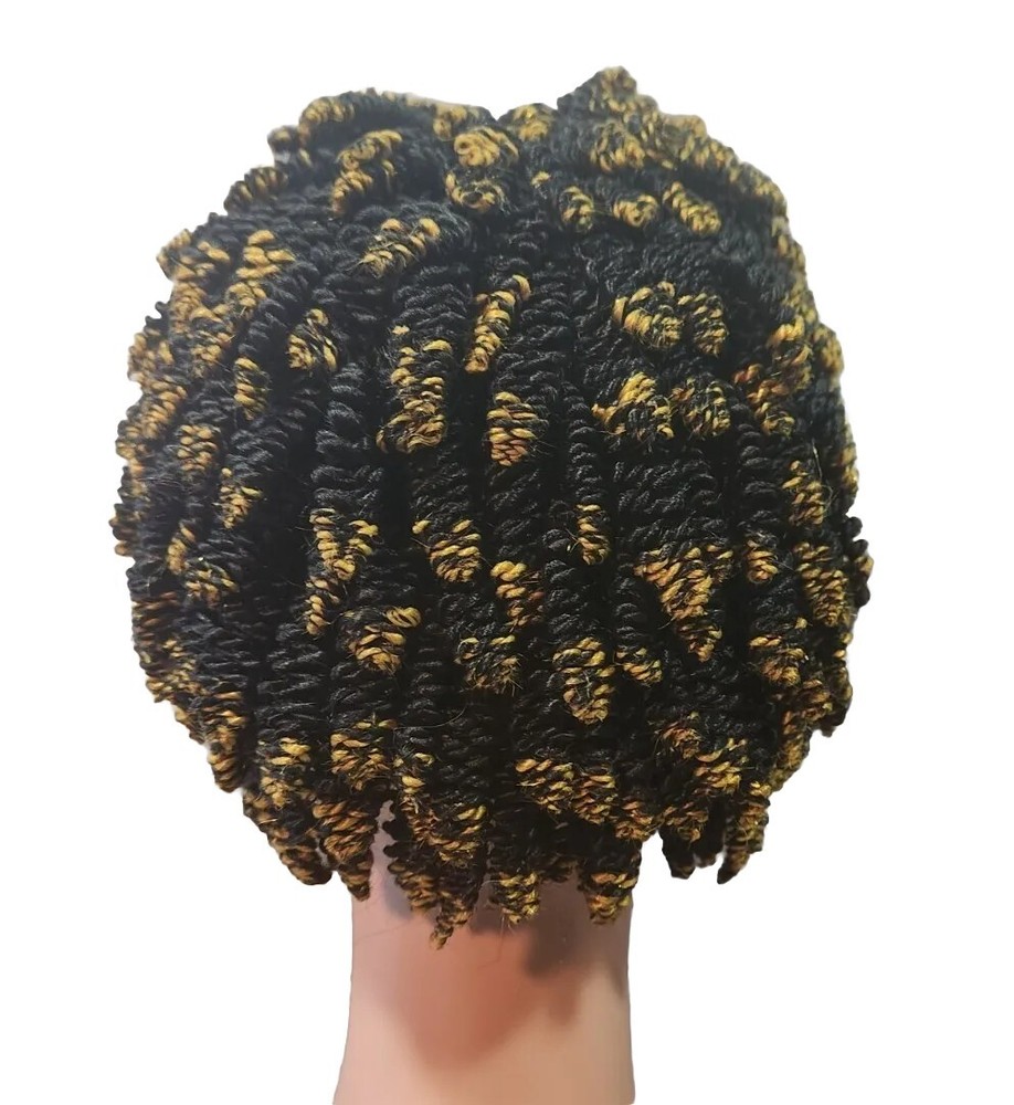 Braided Wig Handmade Micro Braids, Short Braid