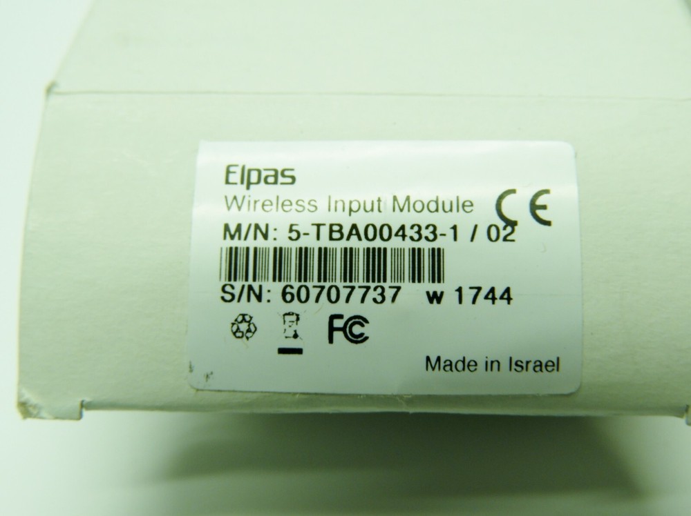 Elpas 5-TBA00433-1 / 02 Wireless Input Module, LF Enabled Version