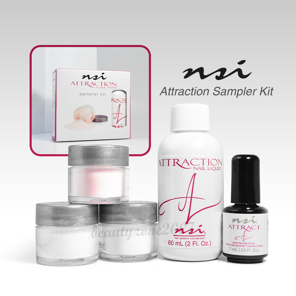 nsi Attraction Nail Acrylic Sampler Kit