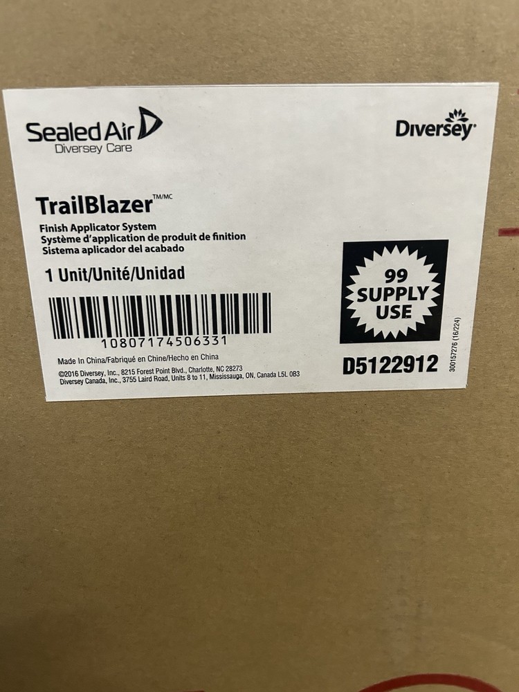 NEW Diversey TrailBlazer Floor Finish Applicator Tool D5122912
